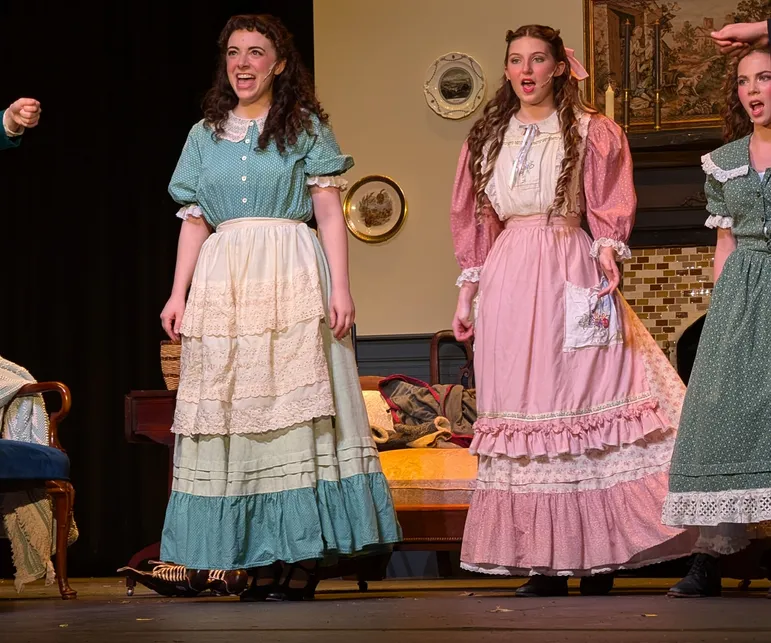 The March sisters · Little Women