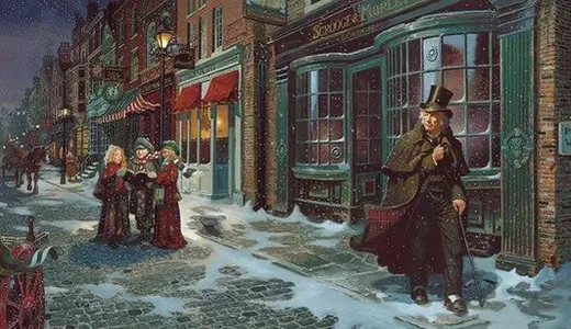 A Christmas Carol production photo