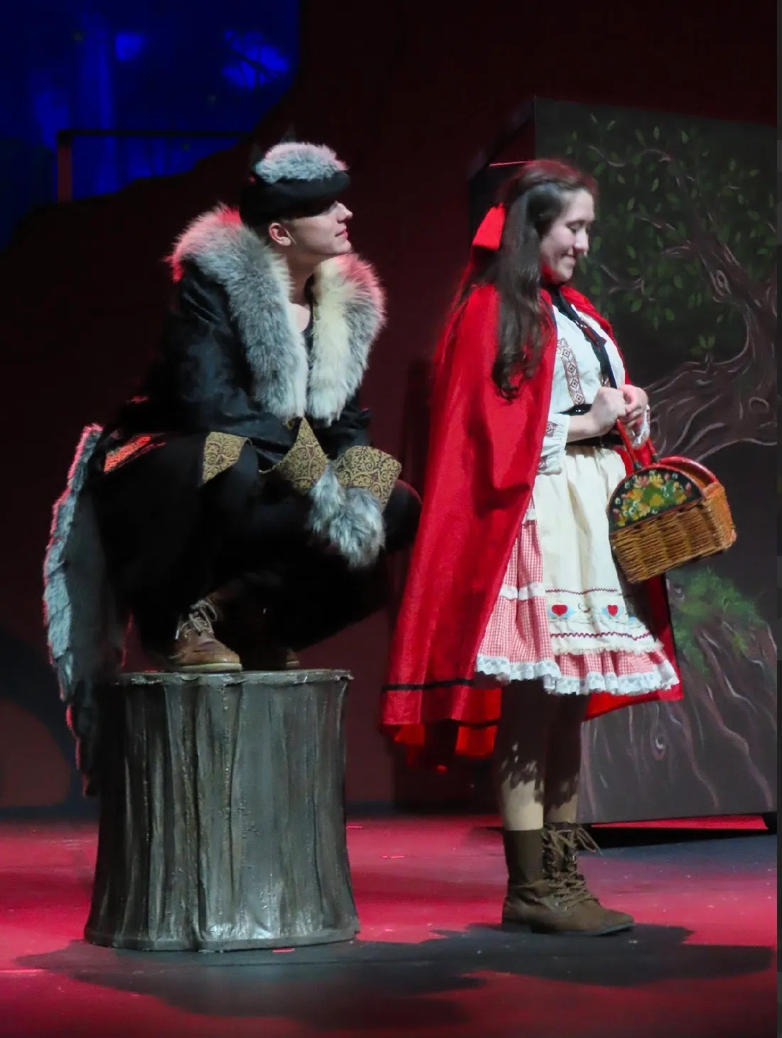 The Wolf and Little Red · Into the Woods